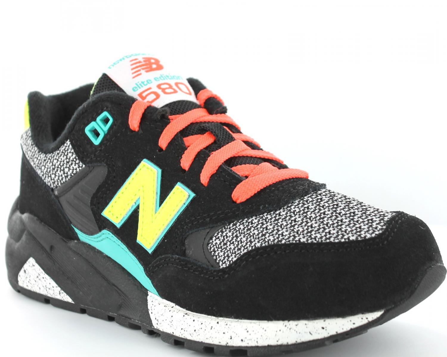 new balance 580 noir jaune orange